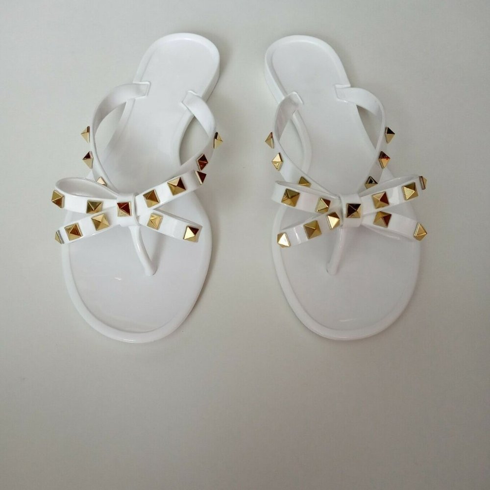 Jelly Sandal, Women,Slide Thong Flip Flop,Studded"Pick your Size"